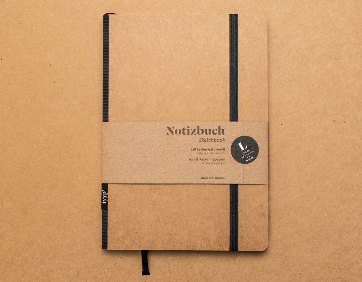 Notizbuch aus Recyclingpapier: Vorteile im Alltag - tyyp