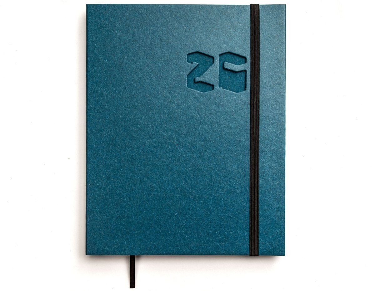 Buchkalender 2026 mit Schweizer Broschur - tyyp