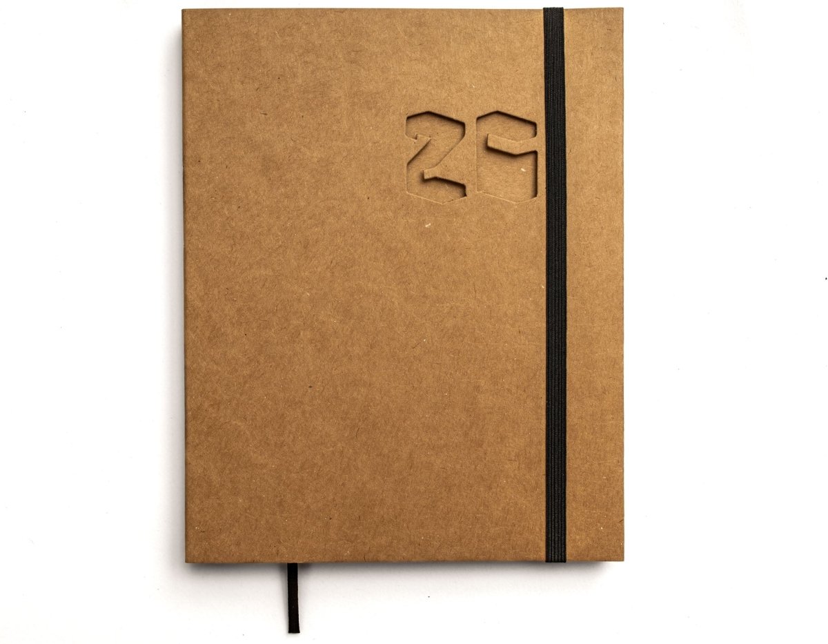 Buchkalender 2026 mit Schweizer Broschur - tyyp
