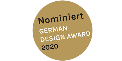 Nominiert für den German Design Award