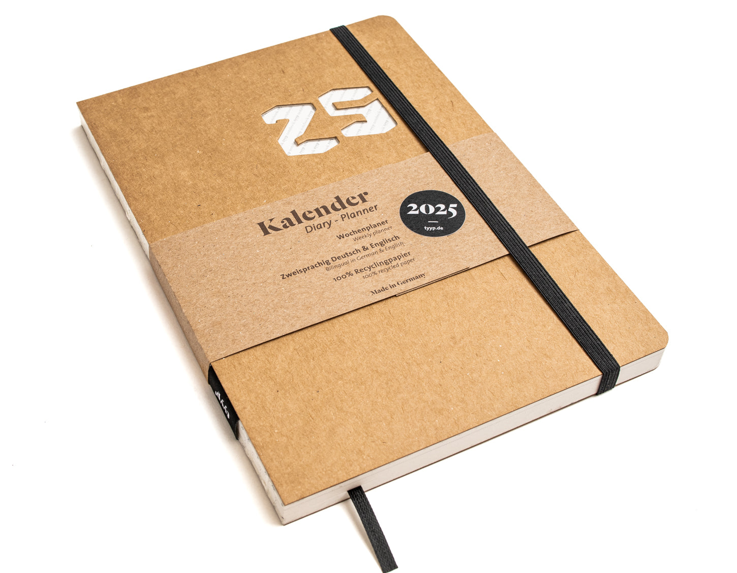 taschenkalender 2025 Öko Craft- tyyp handmade