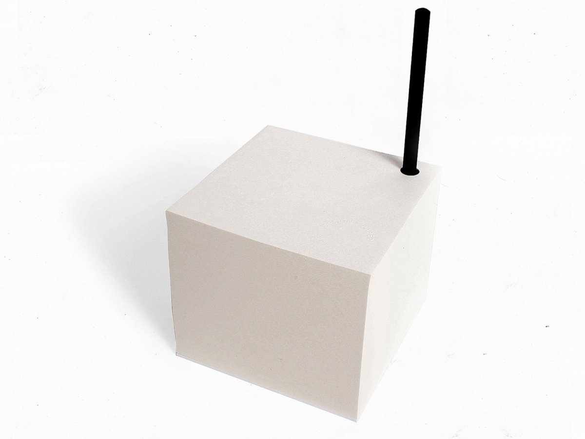 Notizzettel Cube - Zettelblock mit Stiftehalter - tyyp