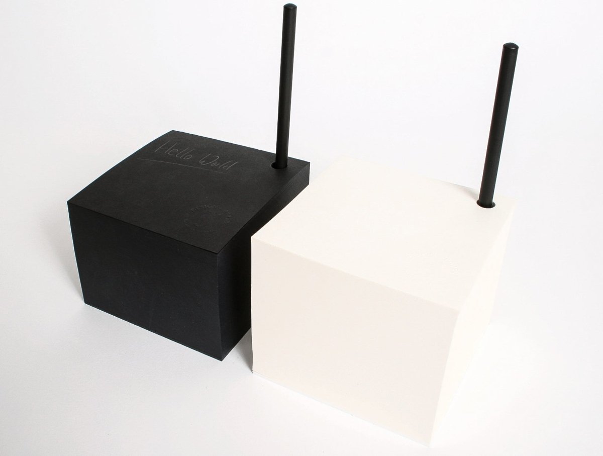 Notizzettel Cube - Zettelblock mit Stiftehalter - tyyp