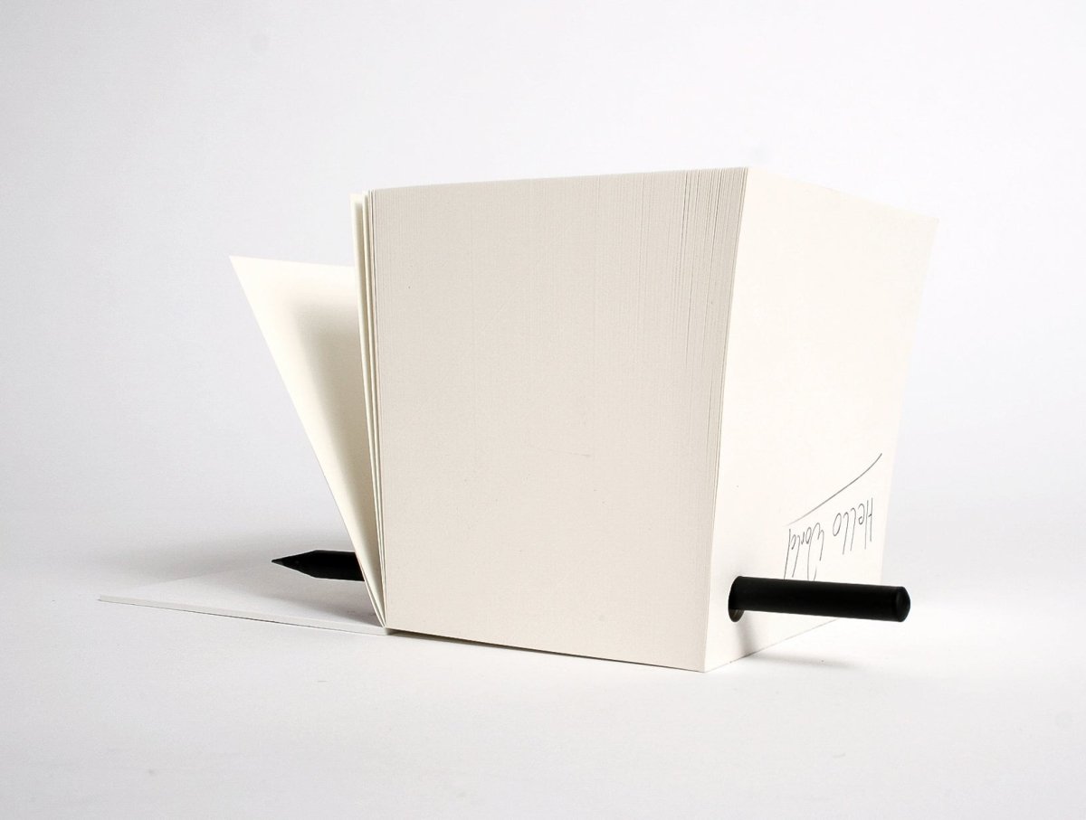 Notizzettel Cube - Zettelblock mit Stiftehalter - tyyp