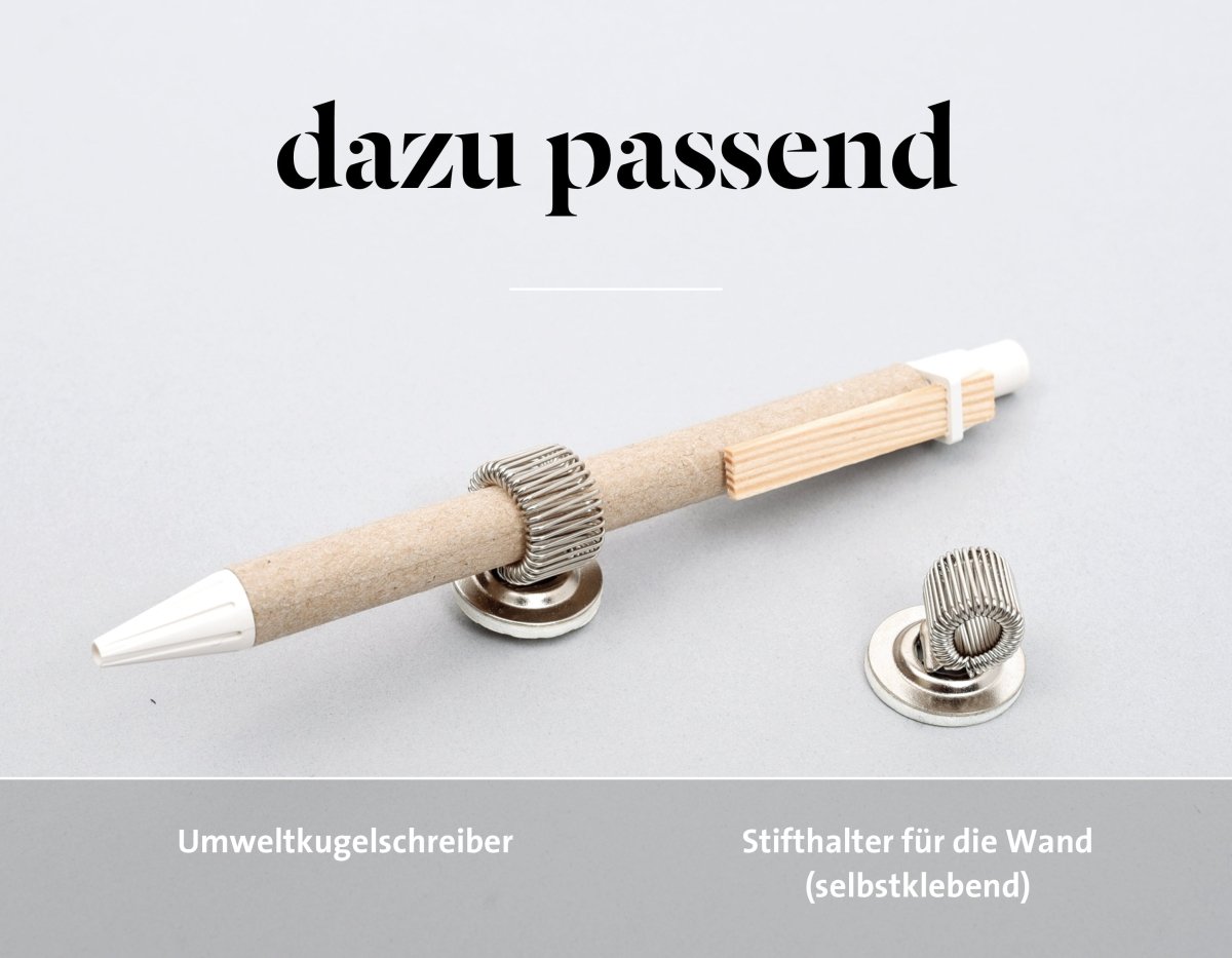 Wandkalender 2025 - Jahreskalender aus 100 % Recyclingpapier - tyyp