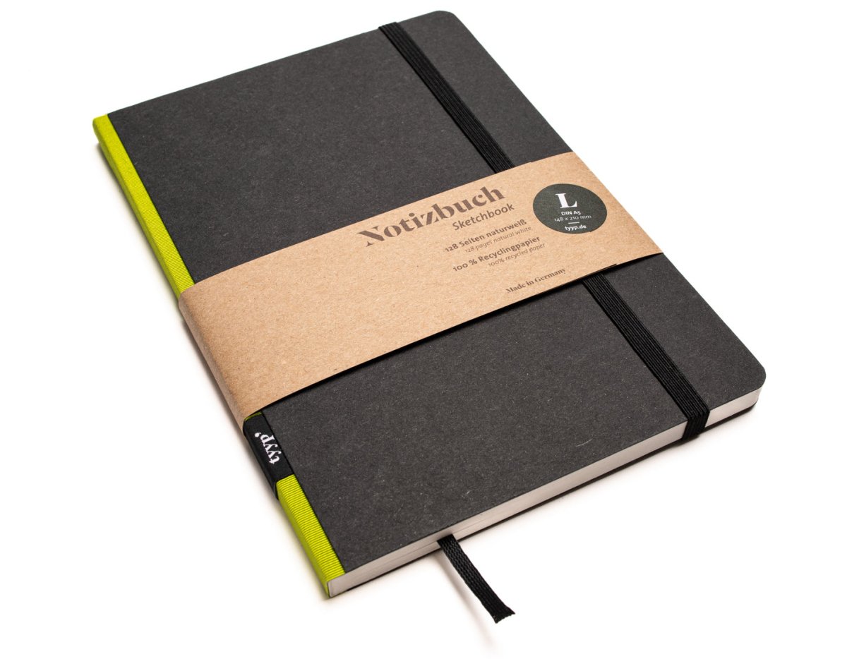 Nachhaltiges Notizbuch dotted A5 „Klassik“ - tyyp