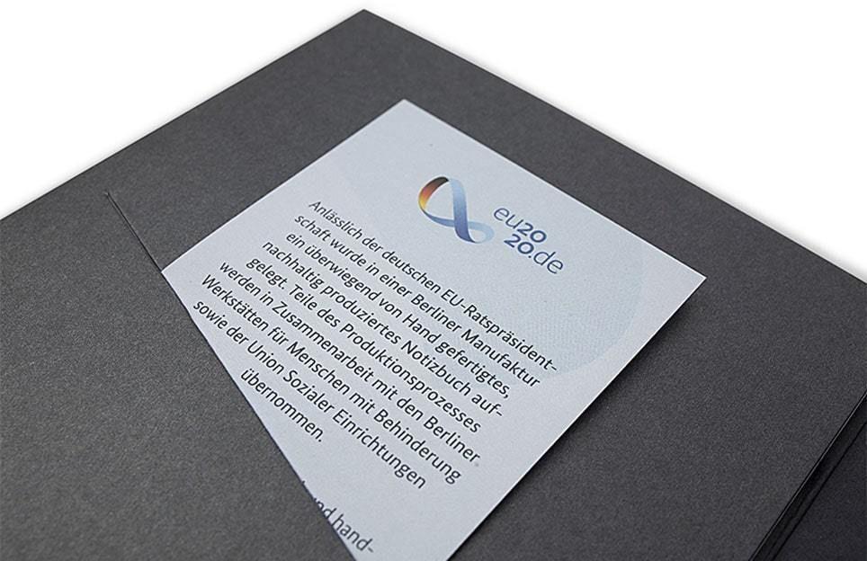 Projektbeispiel – EU 2020 <br>Branded Book - tyyp