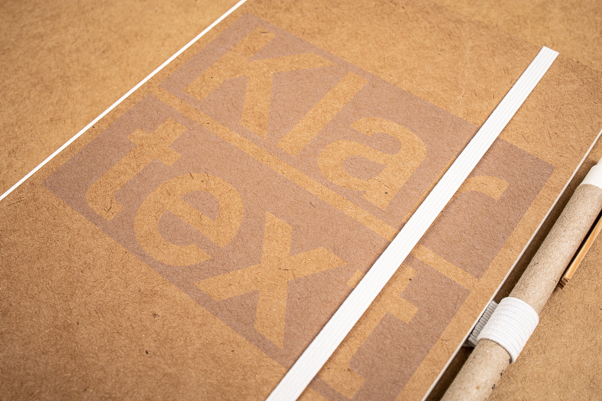 Logo-Druck Siebdruck auf Recyclingkarton – ideal für farbige Motive und CI-Flächen