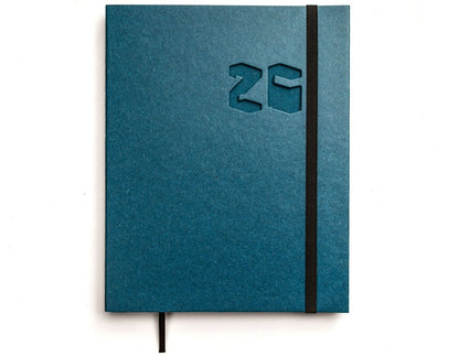 Buchkalender 2026 mit Schweizer Broschur - tyyp