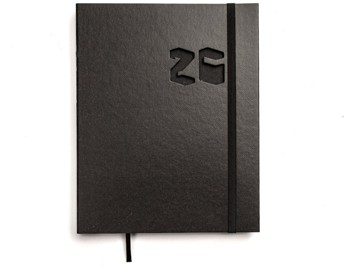 Buchkalender 2026 mit Schweizer Broschur - tyyp