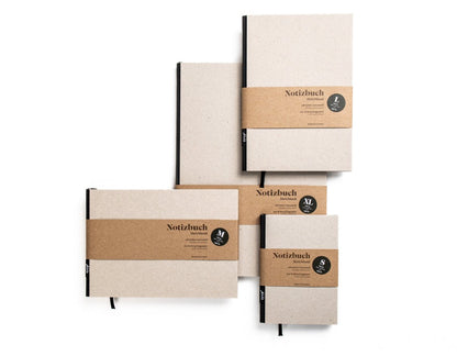 Design Notizbuch A5 aus 100 % Recyclingpapier „BerlinBook“ - tyyp