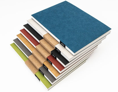 Notizbuch A5 PURE – Hardcover, blanko, 180°-Aufschlag - tyyp
