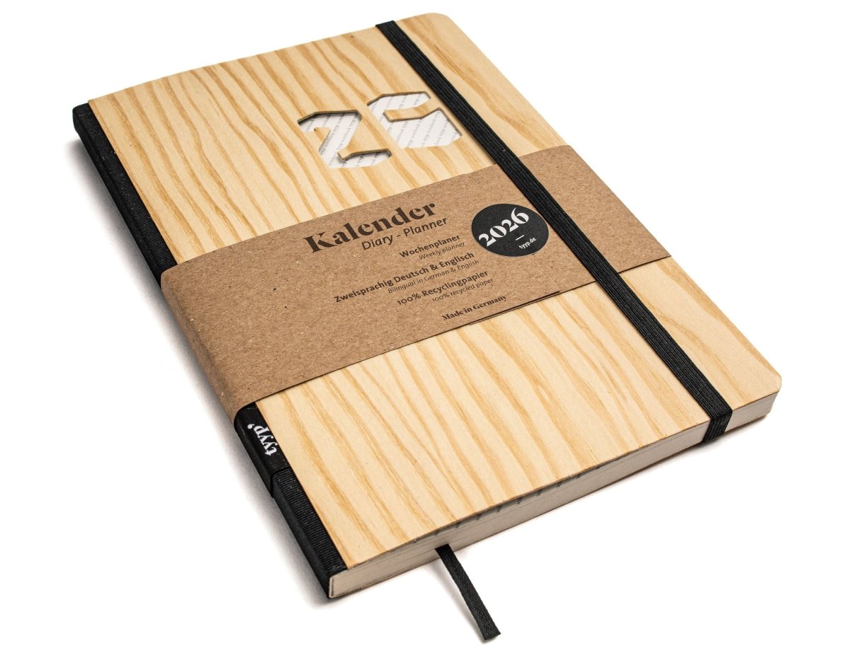 Taschenkalender 2026 – kompakt, klar, nachhaltig - tyyp