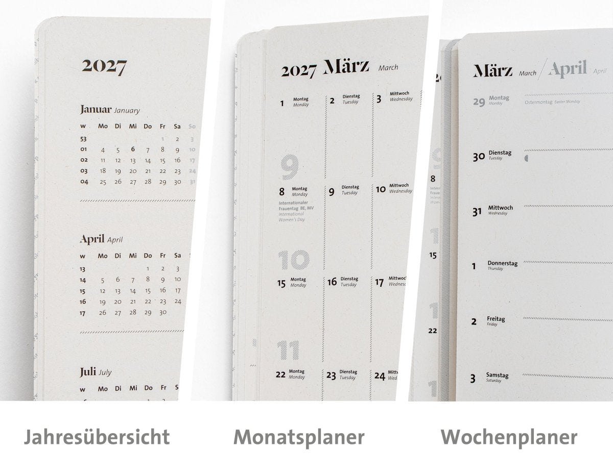 Taschenkalender 2027 - tyyp