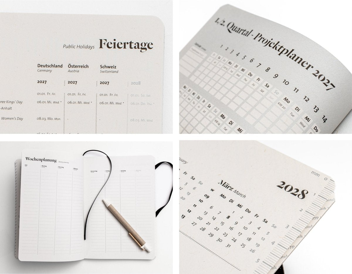 Taschenkalender 2027 - tyyp