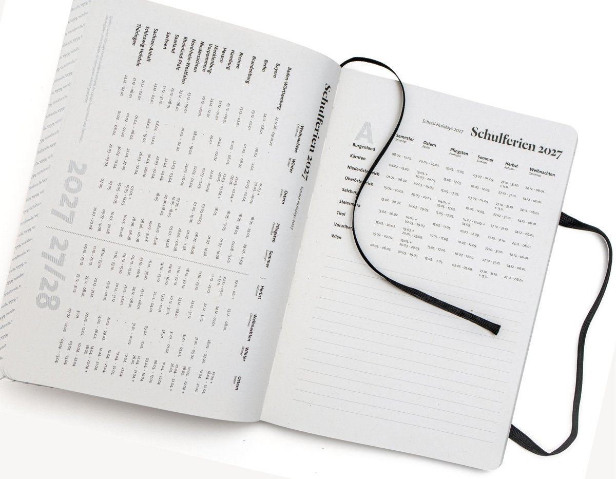Taschenkalender 2027 - tyyp