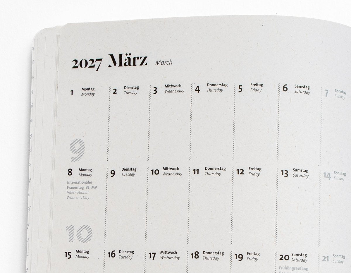 Taschenkalender 2027 - tyyp