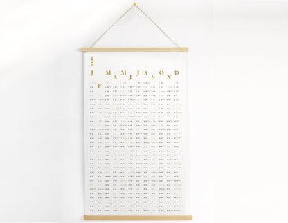 Wandkalender 2026 – nachhaltig planen mit Stil - tyyp