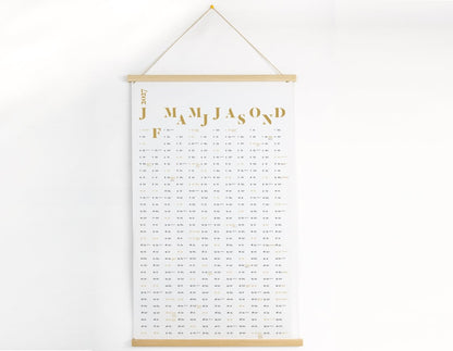 Wandkalender 2027 - tyyp