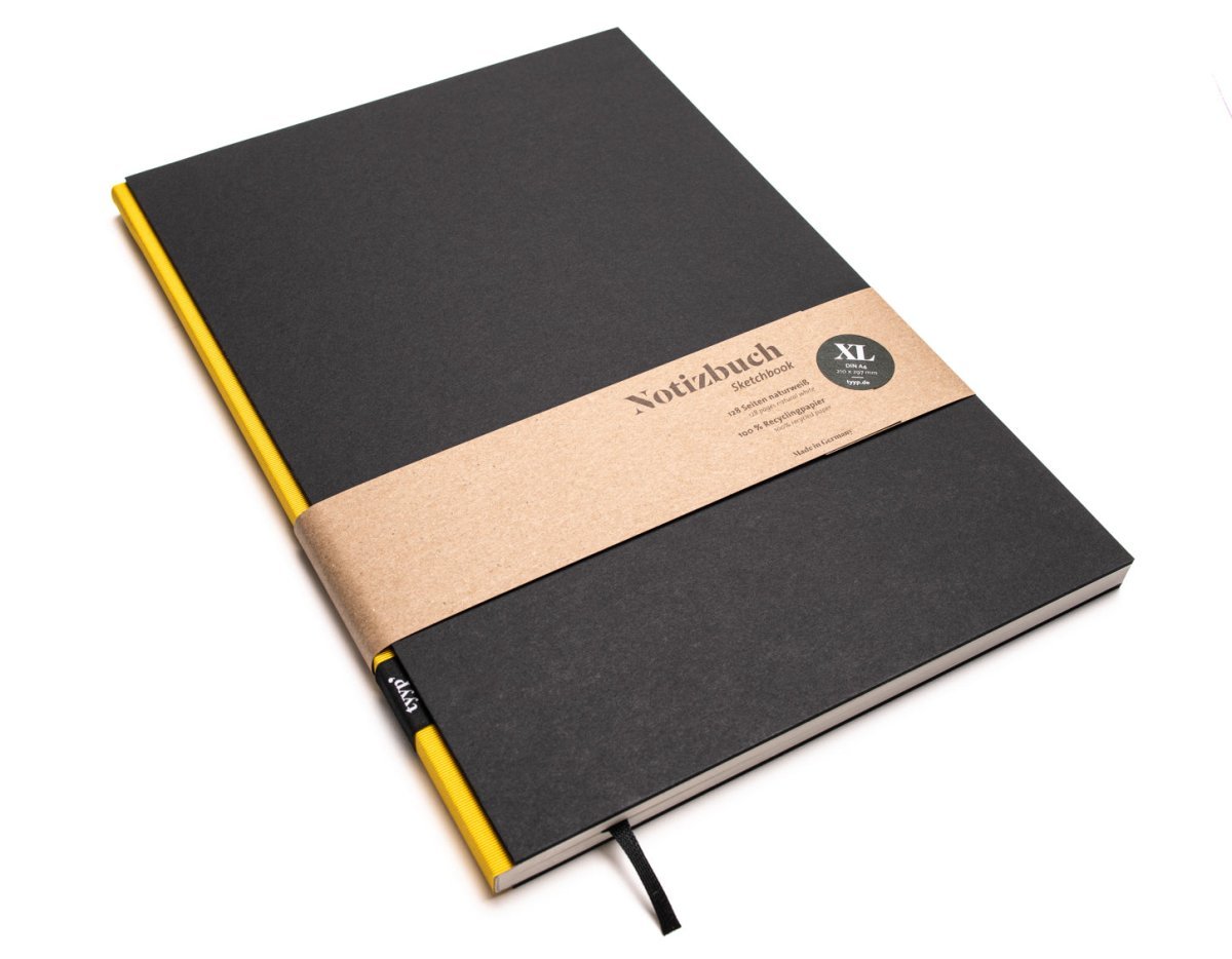 B-Ware - Großes Notizbuch aus 100 % Recyclingpapier „BerlinBook“ - tyyp