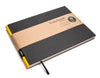 Design Notizbuch Querformat A5 aus 100 % Recyclingpapier „BerlinBook“ - tyyp