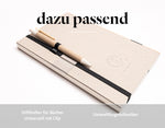 Design Notizbuch Querformat A5 aus 100 % Recyclingpapier „BerlinBook“