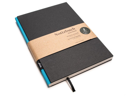 SALE - Design Notizbuch A5 aus 100 % Recyclingpapier „BerlinBook“ - tyyp