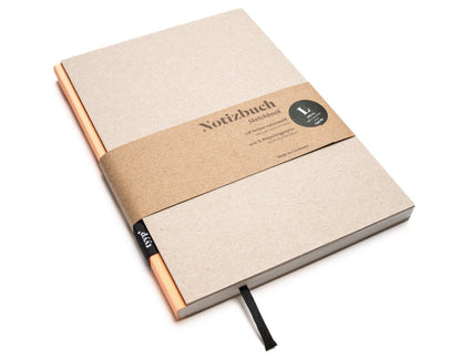 SALE - Design Notizbuch A5 aus 100 % Recyclingpapier „BerlinBook“ - tyyp
