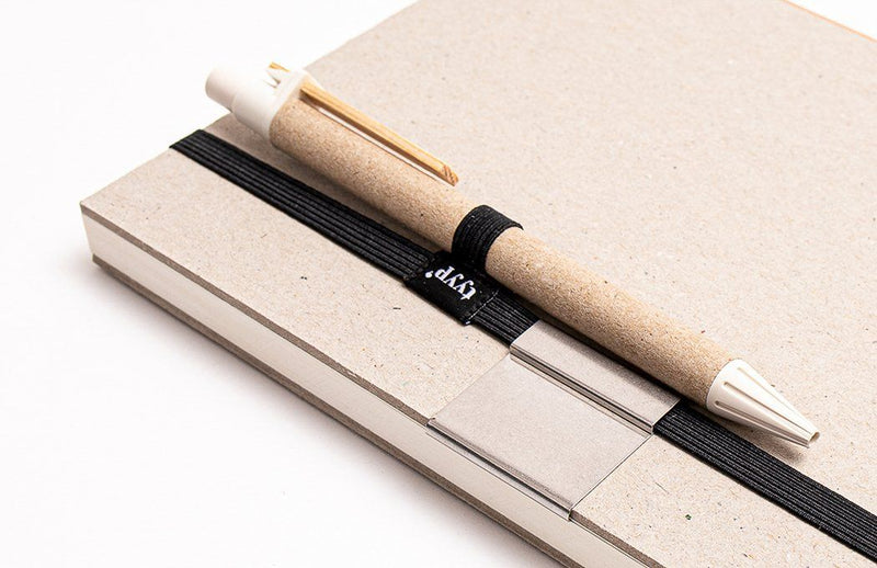 Stifthalter für Notizbücher mit Gummiband Stiftschlaufe (pen loop) - tyyp